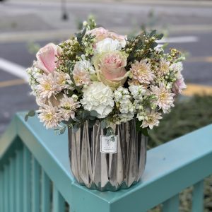 pastel silver pot in Vancouver